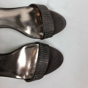 Alfani Grey Sparkle heels